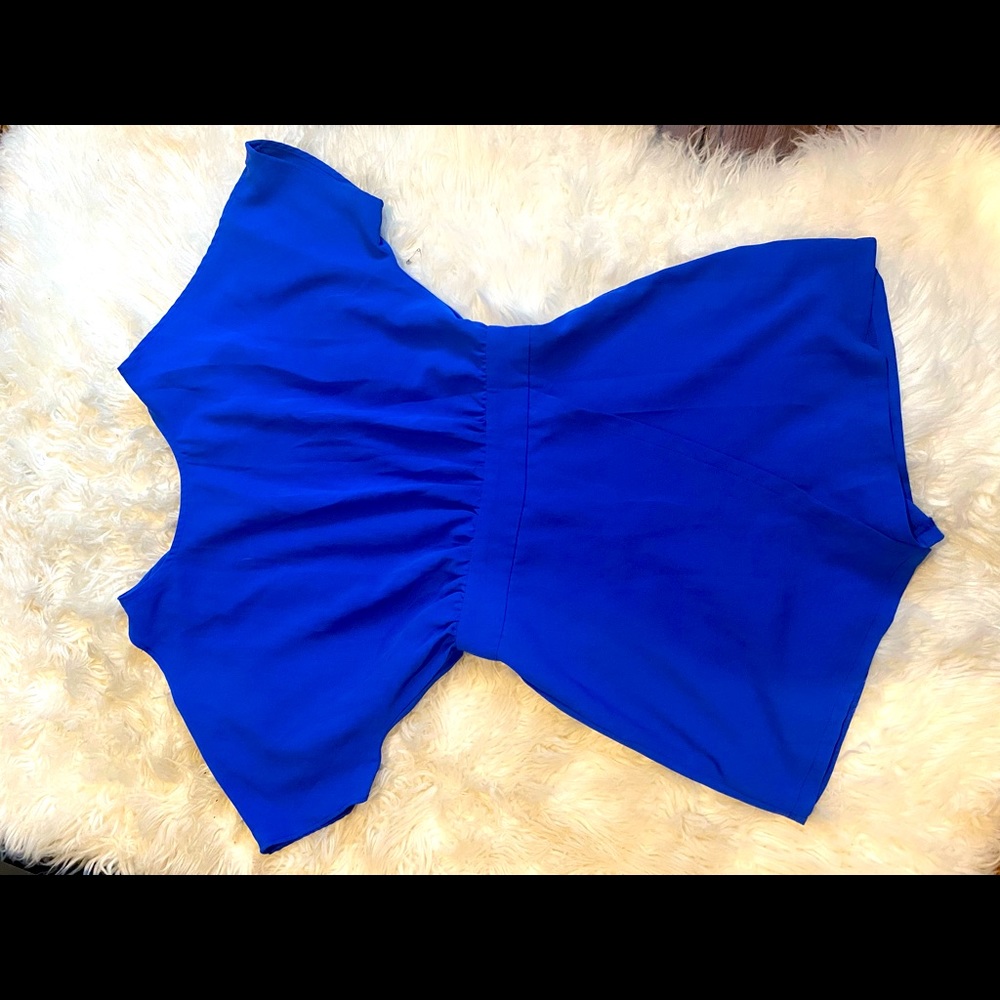 Blue romper